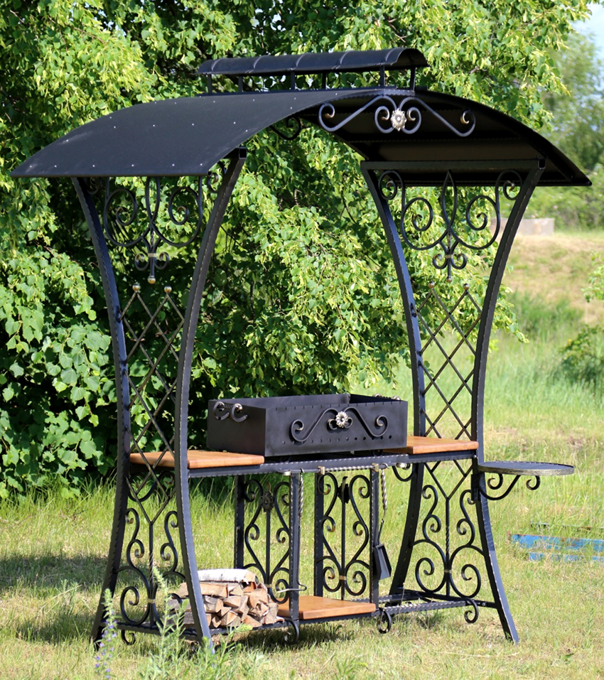 Forged brazier can be made to order, buy ready-made or do it yourself Forged brazier can be made to order, buy ready-made or do it yourself