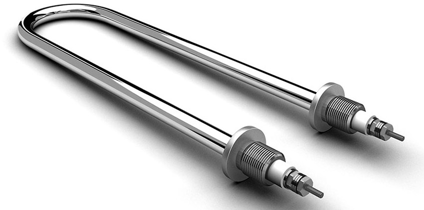 Als Heizelement kann ein industrielles Edelstahlheizelement verwendet werden Als Heizelement kann ein industrielles Edelstahlheizelement verwendet werden