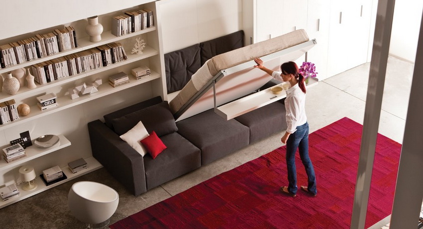 Giường ngủ tích hợp rất tiện lợi khi cần tối ưu không gian trong diện tích nhỏ Giường tích hợp với tủ quần áo: một yếu tố nội thất tiện dụng và hiện đại