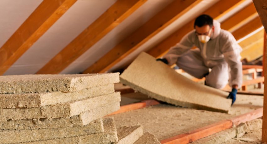 כדי להבטיח בידוד רעש איכותי של התקרה בבית עם קורות עץ, עדיף להניח שכבת צמר מינרלים כדי להבטיח בידוד רעש איכותי של התקרה בבית עם קורות עץ, עדיף להניח שכבת צמר מינרלים