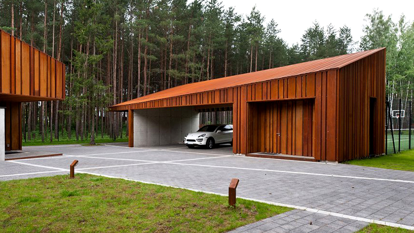 Drvene garaže imaju prezentativan izgled i dobro izgledaju na lokaciji Drvene garaže imaju prezentativan izgled i dobro izgledaju na lokaciji
