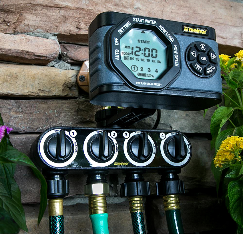 For vanning av drivhus og store områder er det bedre å kjøpe en elektronisk tidtaker For vanning av drivhus og store områder er det bedre å kjøpe en elektronisk tidtaker