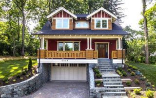 Projects of houses with a basement: how to tastefully equip a basement