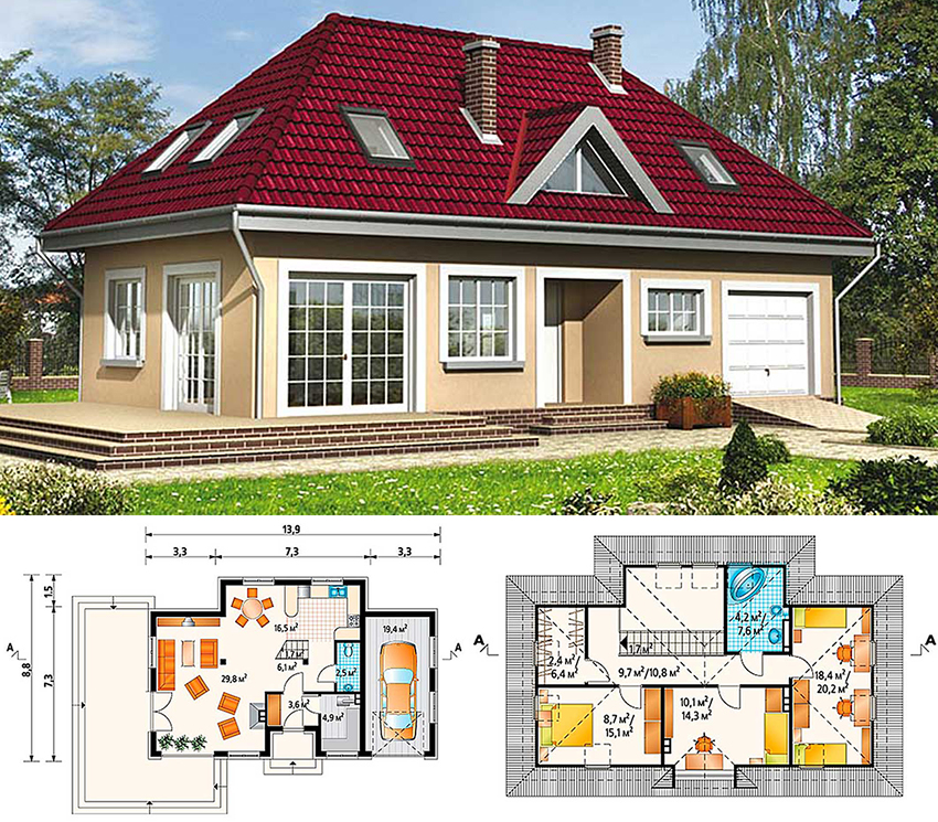 Zaprojektowanie małego domu z poddaszem użytkowym wymaga bardziej ostrożnego podejścia Zaprojektowanie małego domu z poddaszem użytkowym wymaga bardziej ostrożnego podejścia