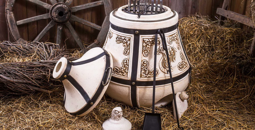 เตาอบสมัยใหม่ทำจากดินเซรามิกเป็นหลัก เตาอบสมัยใหม่ทำจากดินเซรามิกเป็นหลัก