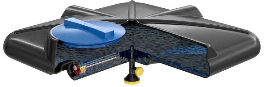 Les réservoirs chauffés sans thermostat chauffent l'eau de manière combinée, y compris sous l'influence du soleil Les réservoirs chauffés sans thermostat chauffent l'eau de manière combinée, y compris sous l'influence du soleil