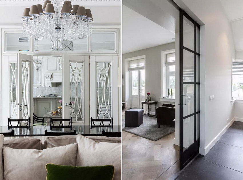 דלתות זכוכית מגדילות את החדר באופן חזותי ומעלות את התקרות דלתות זכוכית מגדילות את החדר באופן חזותי ומעלות את התקרות