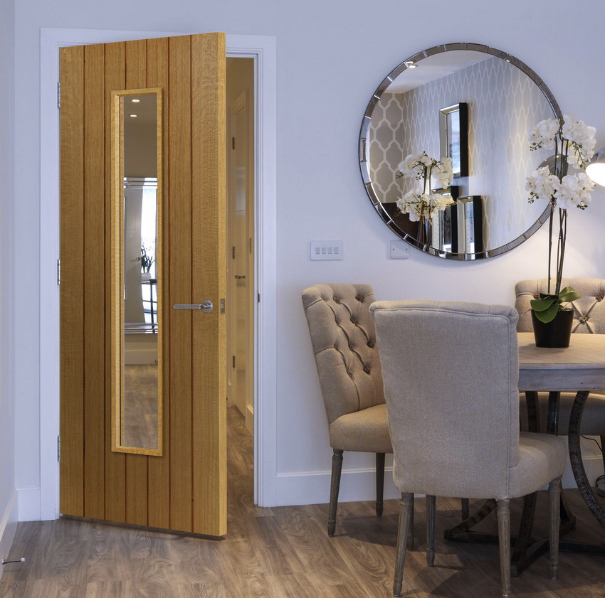 Doors made of natural wood are suitable for any interior style Doors made of natural wood are suitable for any interior style