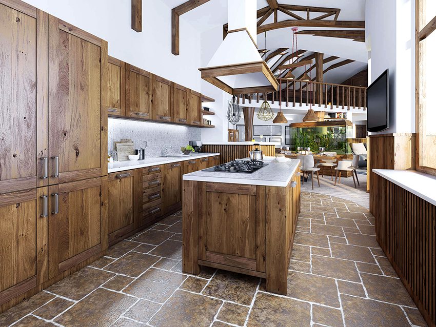 Furuskjøkken kan se enkle og stilige ut, eller glatte og elegante Furuskjøkken kan se enkle og stilige ut, eller glatte og elegante