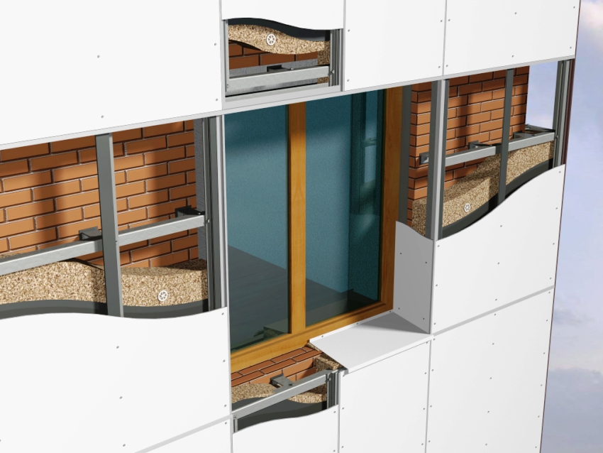 واجهة ذات تهوية مفصلية واجهة ذات تهوية مفصلية