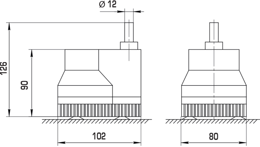 การวาดภาพมิติของปั๊มน้ำพุขนาดเล็ก การวาดภาพมิติของปั๊มน้ำพุขนาดเล็ก