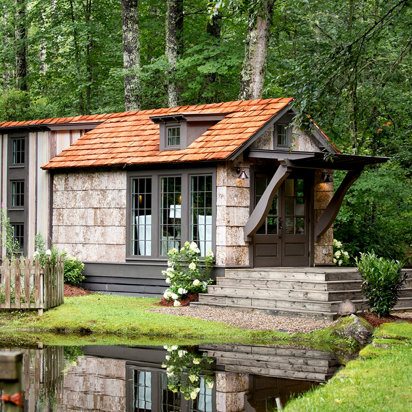 Kívánt esetben egy mesterséges víztározó könnyen elkészíthető a nyaralóban Kívánt esetben egy mesterséges víztározó könnyen elkészíthető a nyaralóban