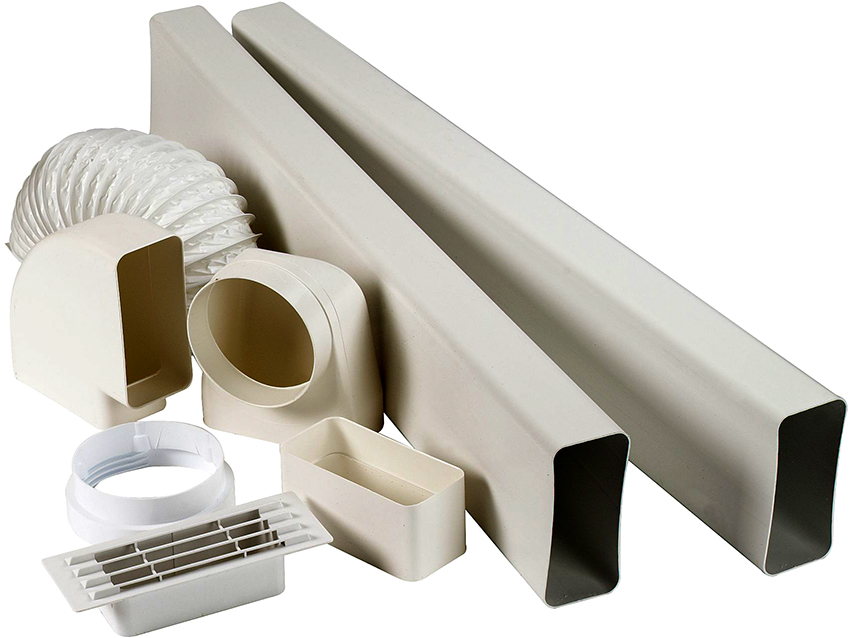 A csatorna szakaszának méretének meg kell felelnie a légcsatorna méretének A csatorna szakaszának méretének meg kell felelnie a légcsatorna méretének