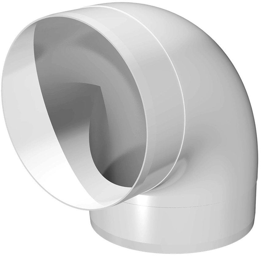 Ha szellőztetődobozt kell készíteni egy fordulattal, akkor erre speciális térdeket használnak Ha szellőztetődobozt kell készíteni egy fordulattal, akkor erre speciális térdeket használnak