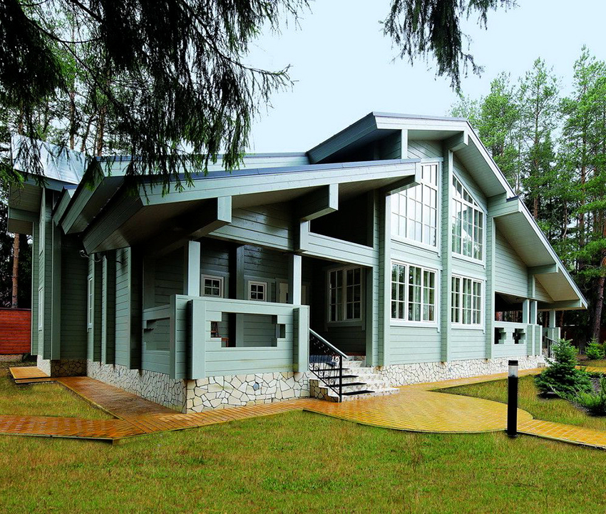 Lepené vrstvené drevo je pomerne ľahký materiál, vďaka čomu je možné zjednodušiť konštrukciu základu Lepené vrstvené drevo je pomerne ľahký materiál, vďaka čomu je možné zjednodušiť konštrukciu základu