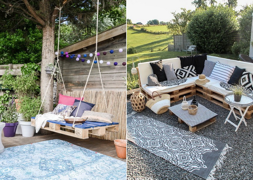 พาเลทสามารถใช้ทำของตกแต่งและเฟอร์นิเจอร์สำหรับกระท่อมฤดูร้อนได้หลากหลาย พาเลทสามารถใช้ทำของตกแต่งและเฟอร์นิเจอร์สำหรับกระท่อมฤดูร้อนได้หลากหลาย