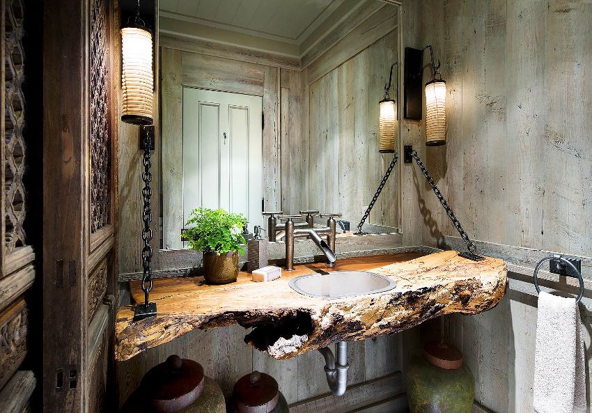 Et badeværelse i loftdesign har ret til ikke kun at være behageligt, men også tjene som et rum for kreativitet Et badeværelse i loftdesign har ret til ikke kun at være behageligt, men også tjene som et rum for kreativitet