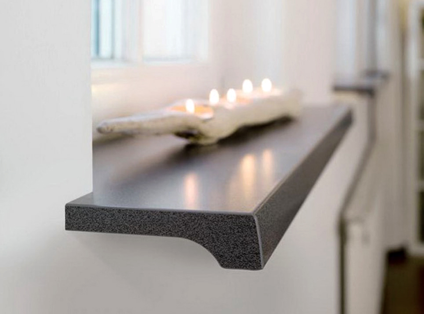 If the window sill is solid, then scratches may be noticeable, so it is better to purchase products with a textured or grainy surface. If the window sill is solid, then scratches may be noticeable, so it is better to purchase products with a textured or grainy surface.