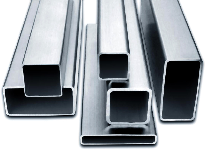 Rektangulære rør har et standard tverrsnitt fra 15x10 til 180x150 mm Rektangulære rør har et standard tverrsnitt fra 15x10 til 180x150 mm