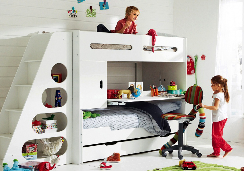 Børns konvertible senge er meget populære Børns konvertible senge er meget populære