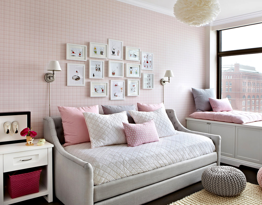 En sofa, der omdannes til en stor seng, vil appellere til et teenagebarn