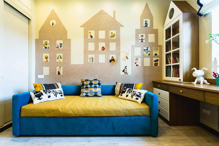 Den mest populære og komfortable sofamodel er Eurobook