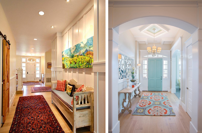 Živé príklady dizajnu chodby v dome Živé príklady dizajnu chodby v dome