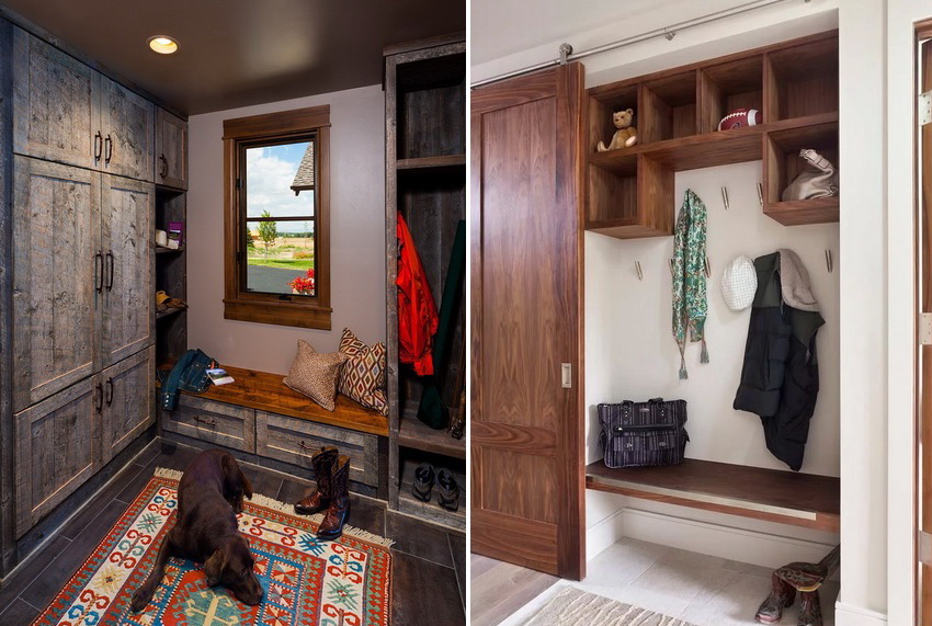 For en lille gang skal du vælge en lille garderobe, det er bedre, hvis det er med skydedøre For en lille gang skal du vælge en lille garderobe, det er bedre, hvis det er med skydedøre