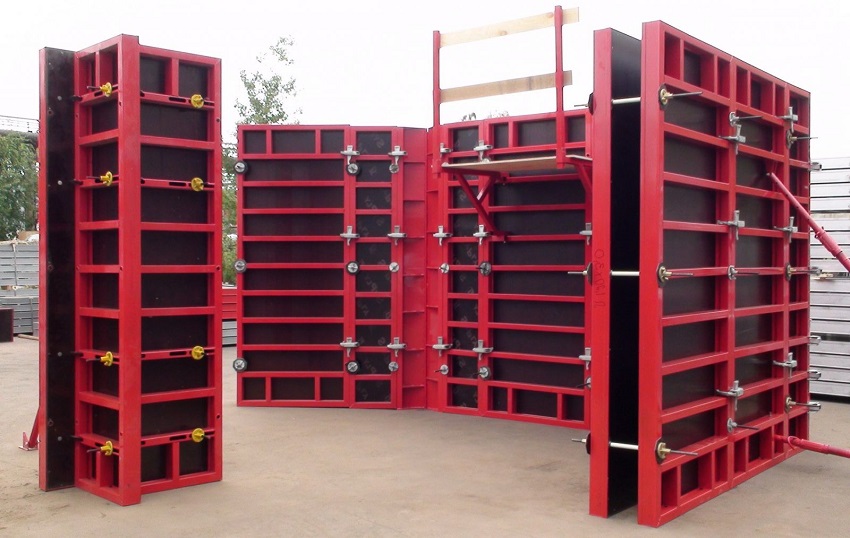 Forskalling til vægge er endnu ikke meget brugt i byggeriet Forskalling til vægge er endnu ikke meget brugt i byggeriet