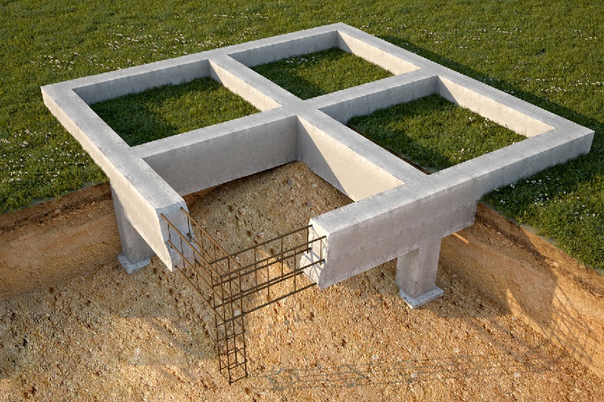 Med den korrekte installation af forskallingen viser fundamentet sig at være stærkt og pålideligt Med den korrekte installation af forskallingen viser fundamentet sig at være stærkt og pålideligt