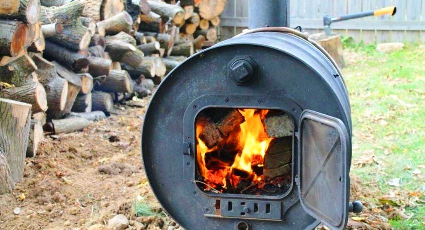 Før du begynder selvsamlingen af ovnen fra tønden, skal du forstå, hvordan den fungerer Komfur fra en tønde: en simpel mulighed for at organisere opvarmning i bryggers