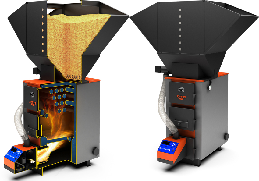Automatické horáky na pelety sú vysoko protipožiarne Automatické horáky na pelety sú vysoko protipožiarne