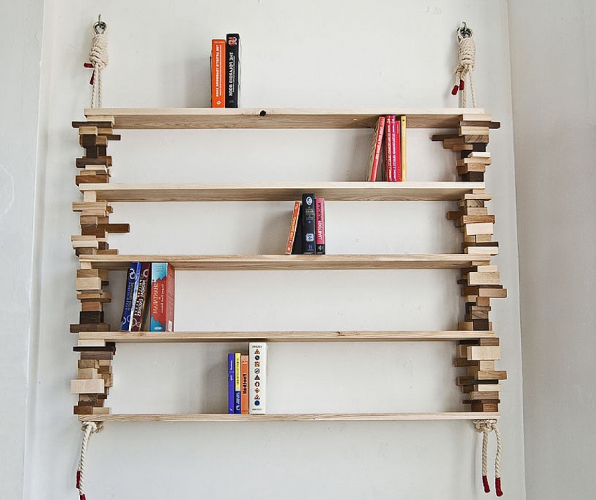 Brettutklipp kan brukes på bokhylledesign Brettutklipp kan brukes på bokhylledesign