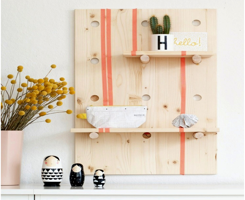 En enkel vegghylle kan lages på få timer En enkel vegghylle kan lages på få timer