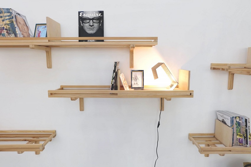 Vegghyller er et alternativ til store strukturer laget av tre, kryssfiner og andre materialer Vegghyller er et alternativ til store strukturer laget av tre, kryssfiner og andre materialer