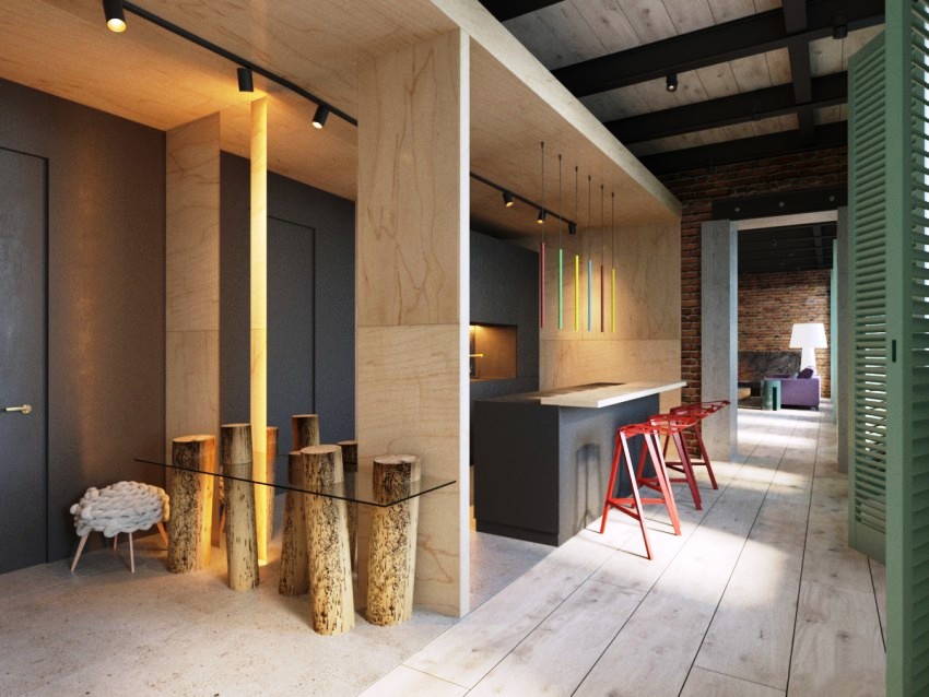 Nội thất cho hành lang gác xép không nên được phân biệt bằng bất kỳ sự hào nhoáng hay kiêu căng nào Nội thất cho hành lang gác xép không nên được phân biệt bằng bất kỳ sự hào nhoáng hay kiêu căng nào