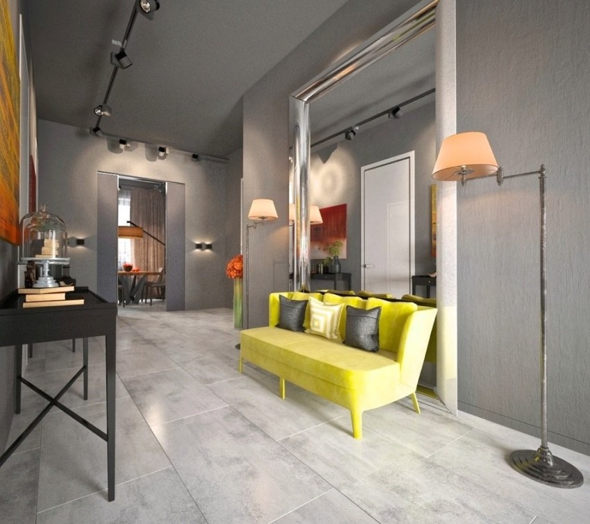 Đèn sàn gắn trên sàn là một giải pháp tuyệt vời, đặc biệt là trong một hành lang lớn kiểu gác xép Đèn sàn gắn trên sàn là một giải pháp tuyệt vời, đặc biệt là trong một hành lang lớn kiểu gác xép