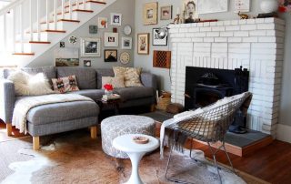 Styl skandynawski we wnętrzu: dom w ramionach hugge