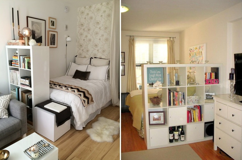 Мебелите за тесни спални често се правят с малки размери и с възможност за комбиниране на елементи помежду си Мебелите за тесни спални често се правят с малки размери и с възможност за комбиниране на елементи помежду си