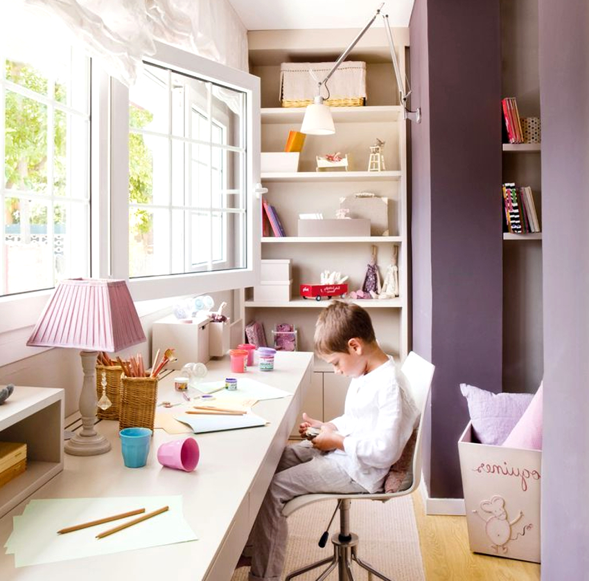 Ako je vrtić povezan s balkonom, stalak se može koristiti za školski pribor Ako je vrtić povezan s balkonom, stalak se može koristiti za školski pribor