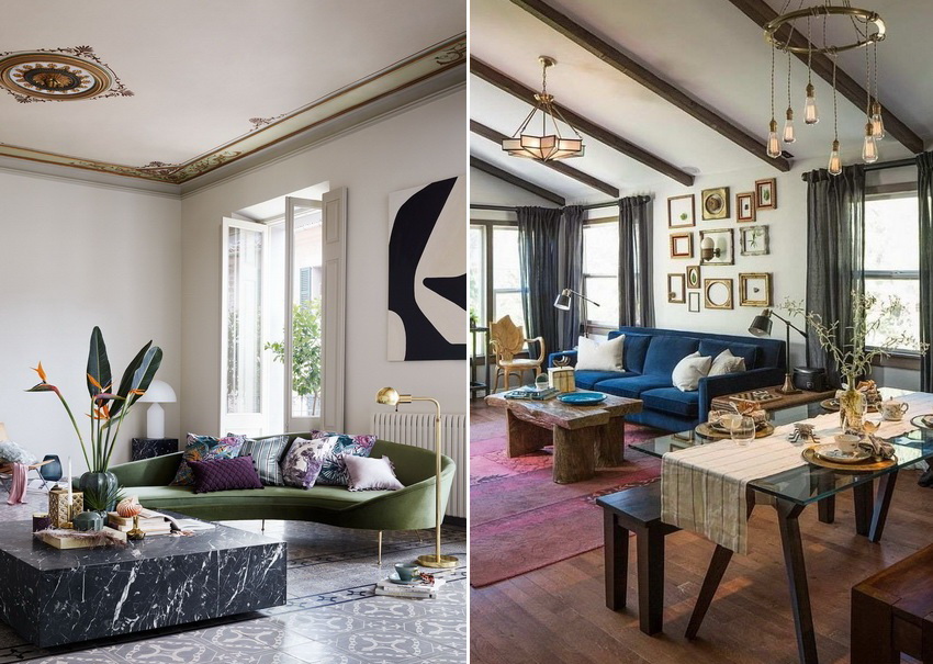 Suasana kebebasan dan kreativiti selalu wujud di bahagian dalam gaya gabungan Suasana kebebasan dan kreativiti selalu wujud di bahagian dalam gaya gabungan