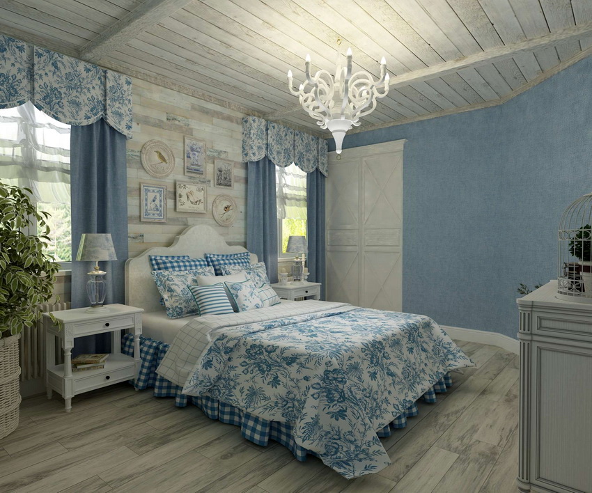 Et værelse i Provence-stil er altid fyldt med bløde pastelfarver Et værelse i Provence-stil er altid fyldt med bløde pastelfarver