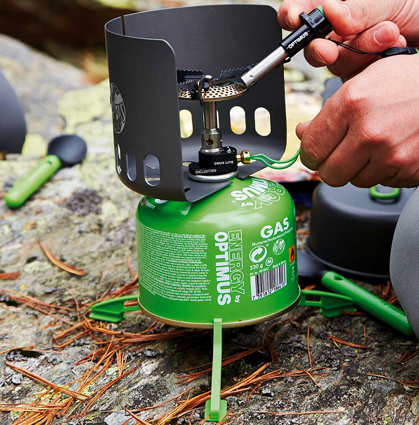 Piezo-gezündete große Gasbrenner sind bequem und praktisch Piezo-gezündete große Gasbrenner sind bequem und praktisch