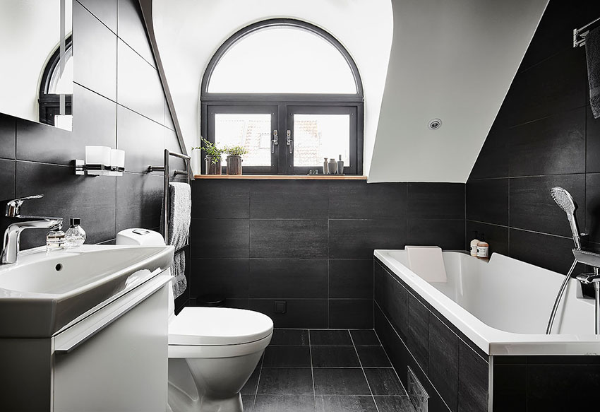 Za skandinavske sobe prilično je popularna kombinacija bijele i crne boje. Za skandinavske sobe prilično je popularna kombinacija bijele i crne boje.