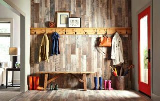 Nástenný vešiak na chodbe: vizitka každého domu