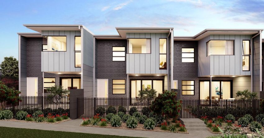 בית עירוני ל -3 משפחות מחובר על ידי קירות משותפים, אך לכל בית יש כניסה נפרדת בית עירוני ל -3 משפחות מחובר על ידי קירות משותפים, אך לכל בית יש כניסה נפרדת