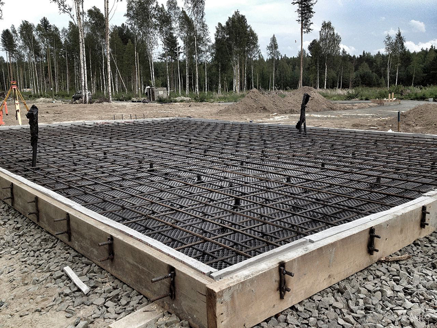 For hus laget av luftbetong er den optimale løsningen et tapet-fundament For hus laget av luftbetong er den optimale løsningen et tapet-fundament