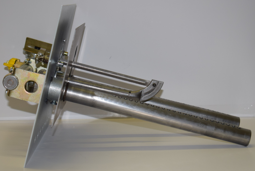 Gasbrenner können auch in Festbrennstofföfen eingesetzt werden Gasbrenner können auch in Festbrennstofföfen eingesetzt werden