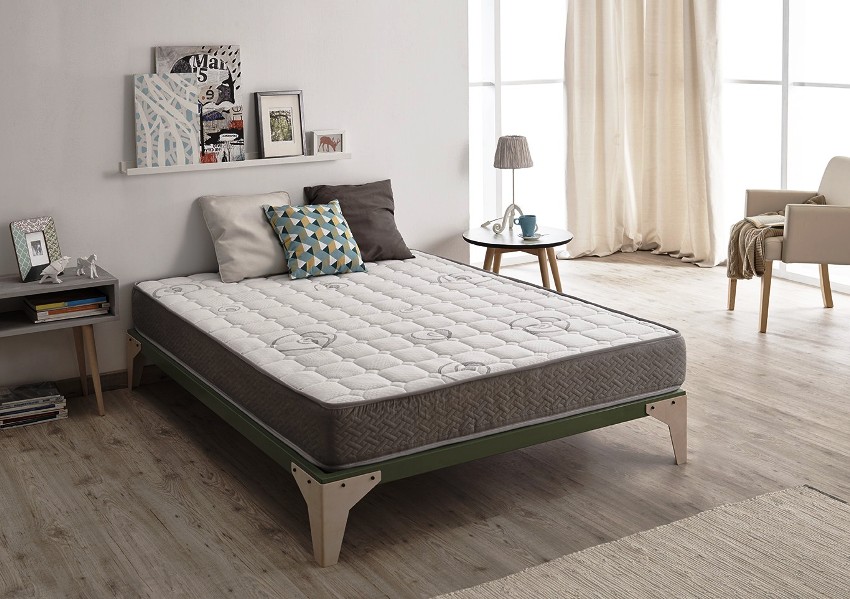 Blok sprężynowy będzie podtrzymywał kształt materaca i nie ugina się, nadając mu jednocześnie elastyczność oraz miękkość i jędrność Blok sprężynowy będzie podtrzymywał kształt materaca i nie ugina się, nadając mu jednocześnie elastyczność oraz miękkość i jędrność