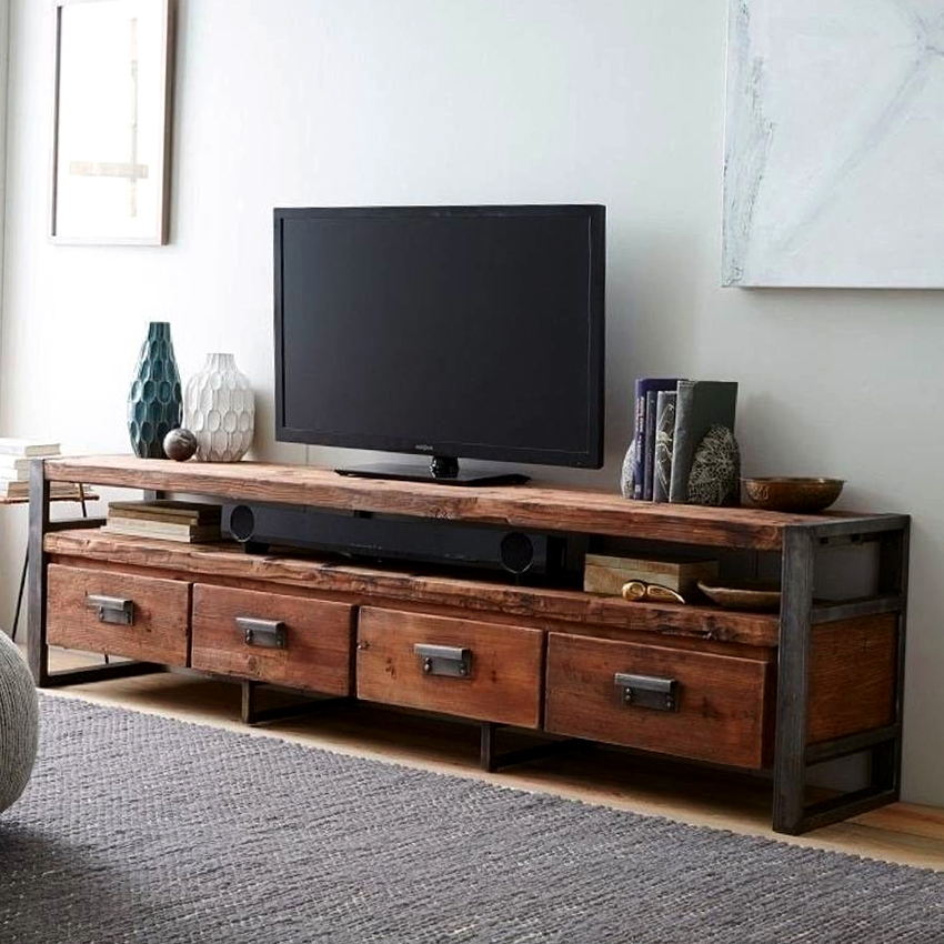 Η τηλεοπτική κονσόλα πρέπει να καλύπτει τα καλώδια όσο το δυνατόν περισσότερο Η τηλεοπτική κονσόλα πρέπει να καλύπτει τα καλώδια όσο το δυνατόν περισσότερο